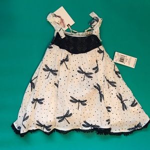Jessica Simpson Dragonfly Dress with diaper cover